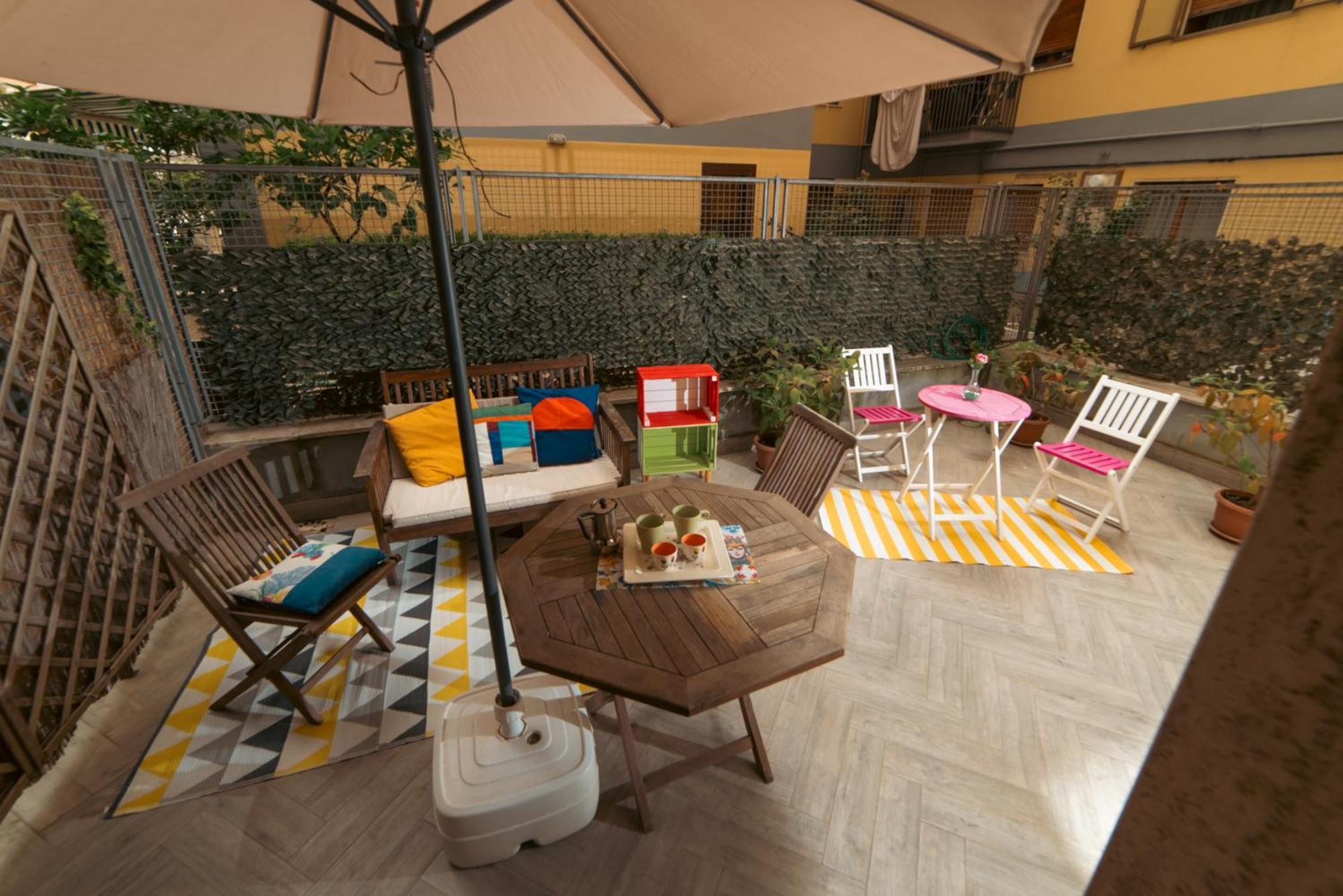 Portarotese Apartment With Terrace 萨莱诺 外观 照片