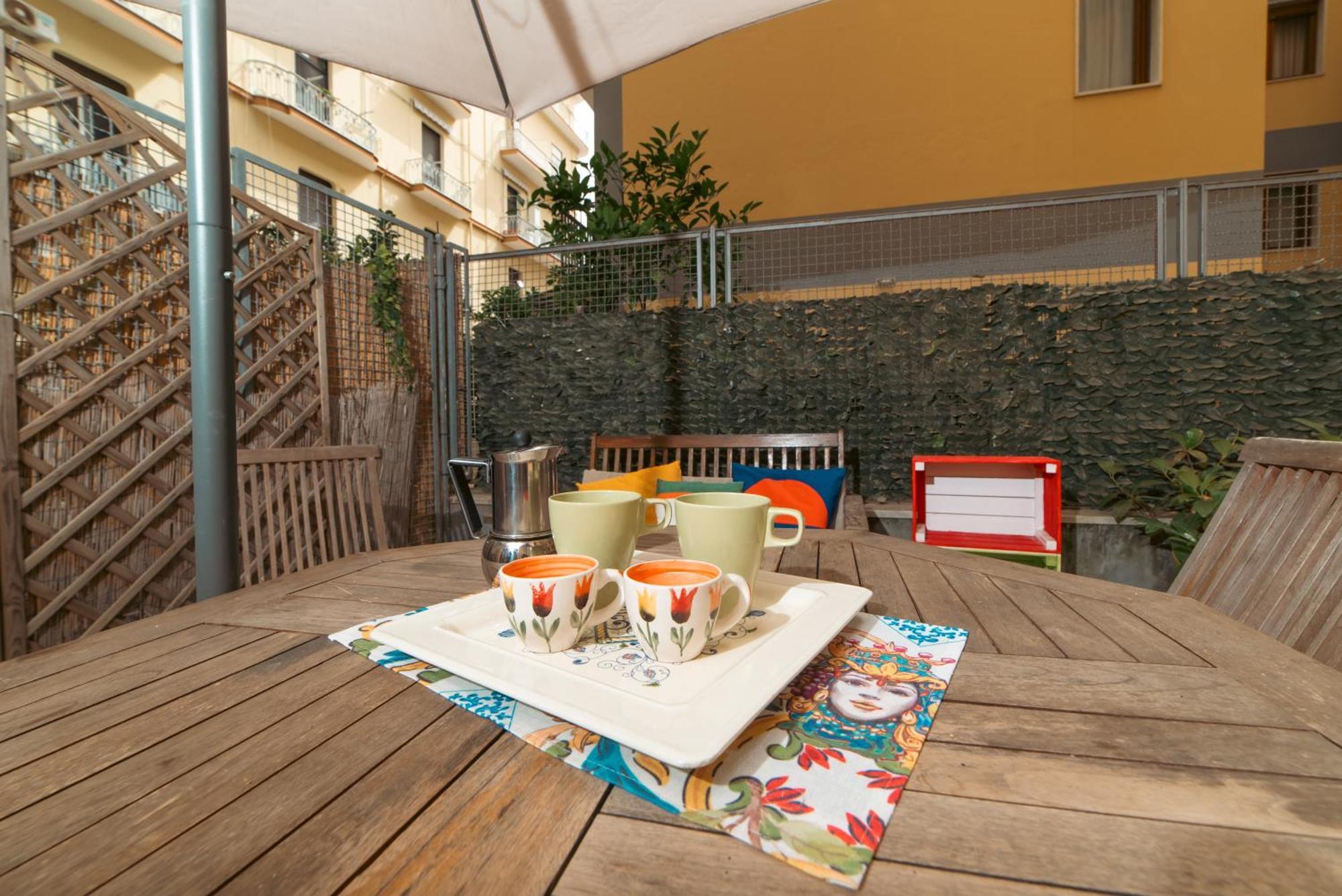 Portarotese Apartment With Terrace 萨莱诺 外观 照片