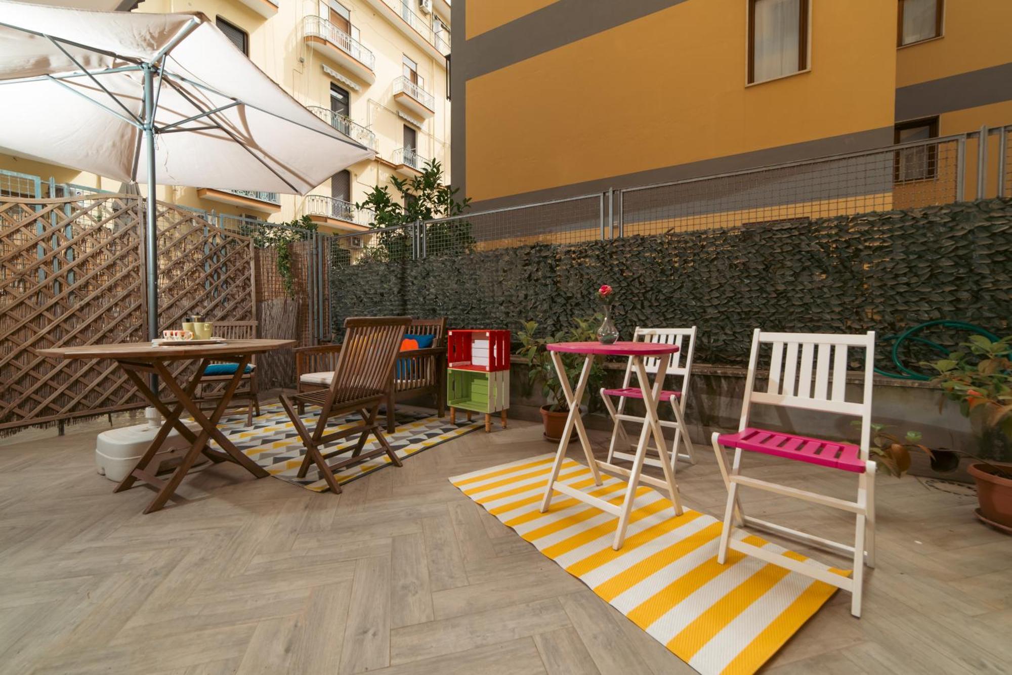 Portarotese Apartment With Terrace 萨莱诺 外观 照片