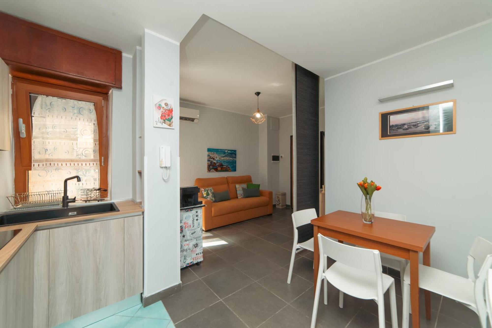Portarotese Apartment With Terrace 萨莱诺 外观 照片